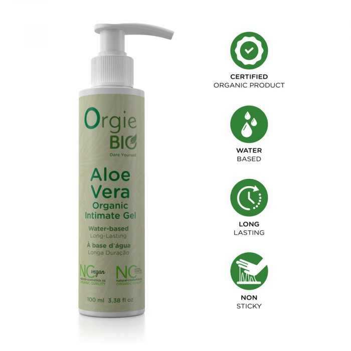 Lubrifiant Orgie Bio Aloe Vera 100ml