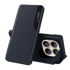 Husa pentru Xiaomi Redmi Note 15 Pro+ 5G Eco Leather View flip tip carte, albastru