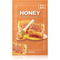 The Saem Natural Mask Sheet Honey masca de celule cu efect hidrantant si hranitor 21 ml