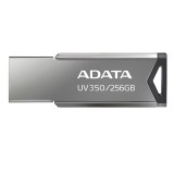 MEMORIE USB 3.2 ADATA, 256 GB, corp metalic, gri &quot;AUV350-256G-RBK&quot; (timbru verde 0.03 lei)