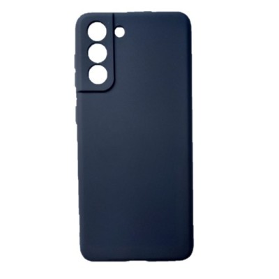 Husa compatibila cu Samsung Galaxy S21 - Silicon Slim, Negru foto