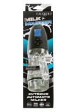 Masturbator Automat Transparent cu Vibratie si Suctiune Extreme Milker CalExotics