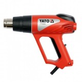 Pistol cu aer cald Yato 2000W, 0-550gr, 500l/min