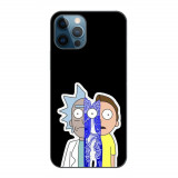 Husa compatibila cu Apple iPhone 12 Pro Max Silicon Gel Tpu Model Rick And Morty Connected