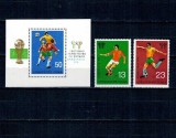 Bulgaria 1978 - Campionatul Mondial de Fotbal, serie si colita neuzata
