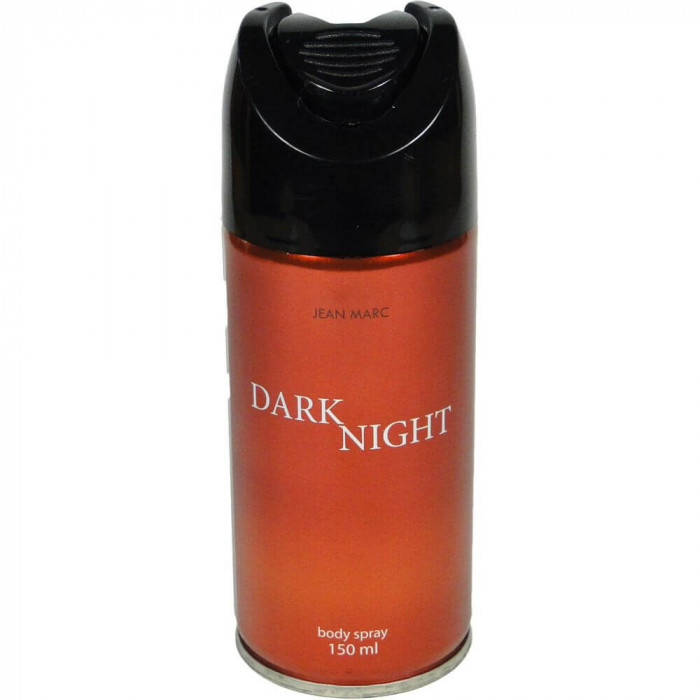 Deodorant Spray MEN JEAN MARC Dark Night, 150 ml, Protectie 24 h, Spray Deodorante pentru Barbati, Deodorant Spray pentru Barbati, Spray-uri Deodorant