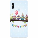 Husa silicon pentru Xiaomi Remdi Note 5 Pro, Party Birds