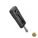 Baterie Externa Borofone BJ54 Graceful 10000mAh 22.5W QC + PD 1 x USB-A - 1 x USB-C Neagra