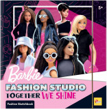 Set de colorat cu activitati Barbie - Fashion Studio, LISCIANI