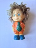 Jucarie veche Neznayka / Habarnam , anii 70-80 URSS, cauciuc, 15cm, stanta pe talpi