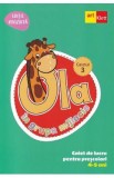 Ola in grupa mijlocie 4-5 ani: Caiet de lucru pentru prescolari. Caietul 3