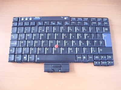 Tastatura laptop second hand IBM Lenovo X61 FRU 42T3471 UK foto