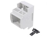 Carcasă pentru șină DIN gri 90,5x53,5x62mm