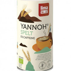 Cafea din Cereale Bio Yannoh Instant cu Spelta 90gr Lima