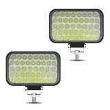 Set 2 proiectoare 42LED, 12/24V, 258W/set, 6000K, IP67, Universal