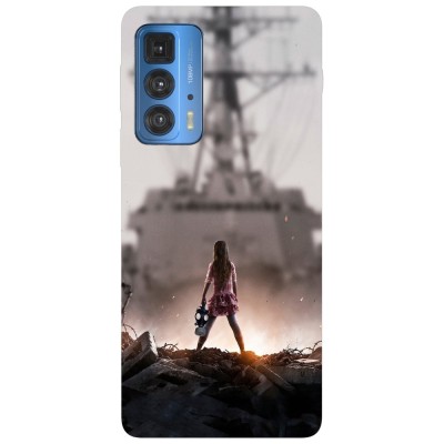 Husa compatibila cu Motorola G20 model The Last Ship, Silicon, TPU, Viceversa foto