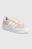 adidas sneakers Vl Court Bold culoarea roz, IH9996