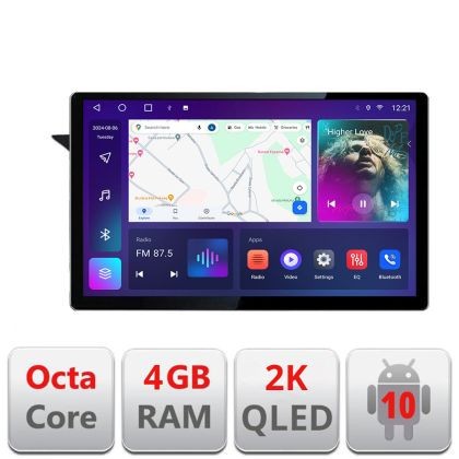 Navigatie Mercedes GLK 2008-2011 NTG4 Edotec 4+32 2K 13 inch qled android 4G DSP gps internet Kit-glk-ntg4 CarStore Technology