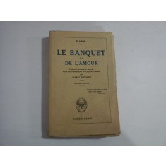 LE BANQUET OU DE L&#039;AMOUR - PLATON
