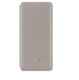 Husa Flip Originala Huawei P30 - Khaki, Maro