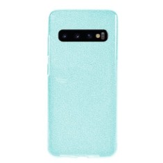Husa Samsung Galaxy S10 Sclipici Albastru Silicon