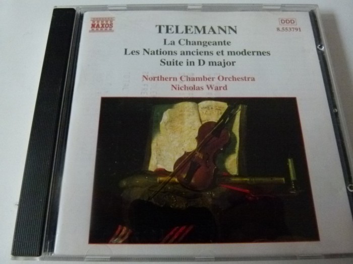 La Changeante - Telemann, cd