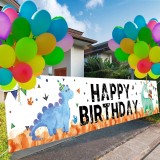 Set banner si 30 baloane pentru aniversare Generic, latex/poliester, multicolor