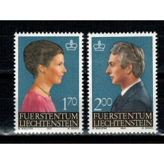 Liechtenstein 1984 - Printul Hans-Adam, Printesa Marie, serie ne