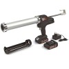 Pistol Silicon Acumulator HBM 18V, 2 Acumulatori, 300-600ml, LED, Valiza