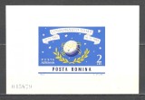 Romania.1964 Posta aeriana:Cosmonautica-Bl. ZR.206, Nestampilat