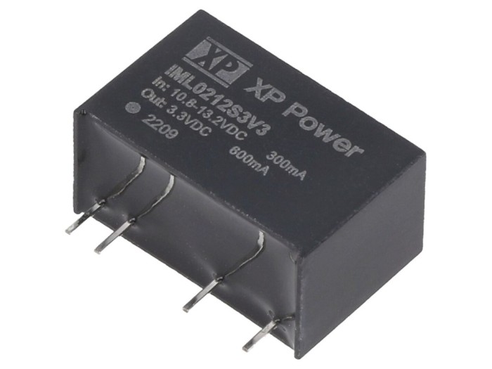 Convertor DC/DC 2W 3,3V 0,6A
