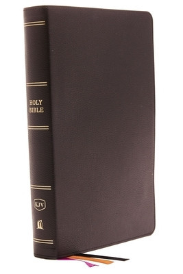 KJV, Minister&amp;#039;s Bible, Genuine Leather, Black, Red Letter Edition foto