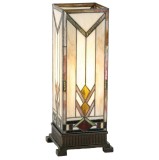 Cumpara ieftin Veioza Tiffany metal polirasina 18x18x45 cm