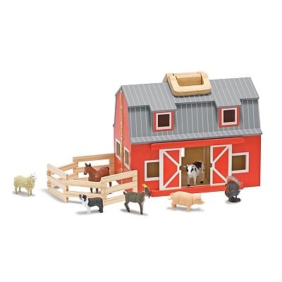 Grajd din lemn pliabil Melissa and Doug foto