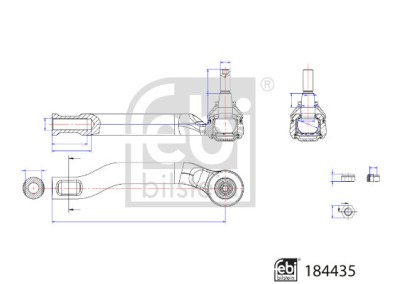 FEBI BILSTEIN 184435 Cap de bara foto