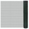 vidaXL Plasă de s&acirc;rmă găini, verde, 25 x 1 m, oțel galvanizat cu PVC 140437