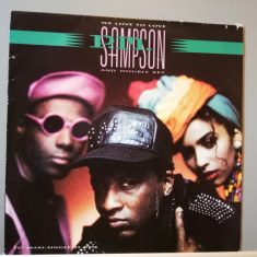 PM Sampson – We Love To Love /... (1990/CBS/RFG) - Vinil Maxi Single 4 rpm/NM+