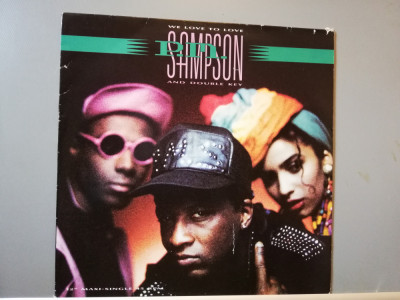PM Sampson &amp;ndash; We Love To Love /... (1990/CBS/RFG) - Vinil Maxi Single 4 rpm/NM+ foto
