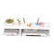 Suport router si alte accesorii, 2 compartimente, 20x50 cm