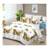 Cumpara ieftin Lenjerie de Pat Bumbac Finet, 6 Piese, Pat Dublu - CPL269