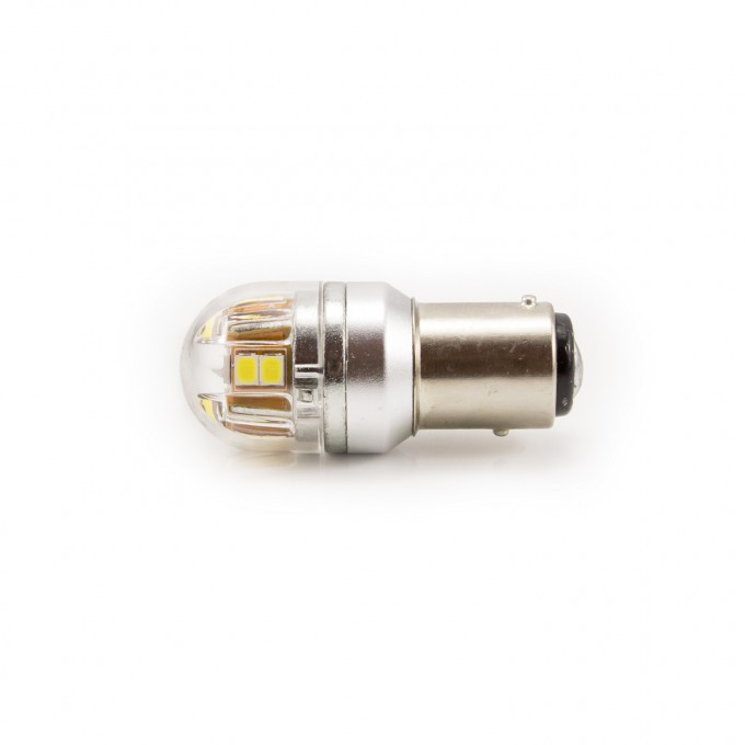 Led bec BA15d 5F+10Lx2835 alb rece Can 12V-24V