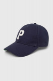 Pepe Jeans șapcă de baseball din bumbac culoarea albastru marin, modelator
