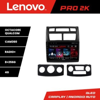 Navigatie Kia Sportage 2007-2013 Lenovo Kit-023 8 core QLED 2K 8+256 360 Android Waze USB Navigatie Internet Youtube Radio CarStore Technology foto