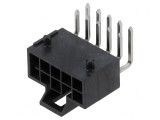 NANO-FIT Conector HDR RA Negru 10 Circuite 15A