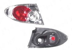 Stop spate lampa Mazda 6, 2002-2005, spate, Stanga, Hatchback, Sedan, partea exterioara; W21/5W+WY21W; silver; fara suport bec; omologare: ECE, Depo