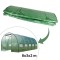 Folie protectie pentru solar de gradina, 8x3x2m, 10 ferestre, pe 140g/mp,
