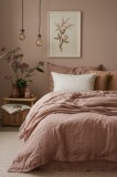 Perna puf si pene gasca Somnease Coneltex, dimensiuni 50 x 70 cm, dreptunghiulara, culoare alba, pene 80%, 10% puf, 10% fibra siliconata tip bilute