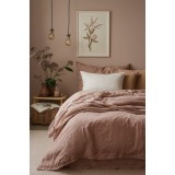 Perna puf si pene gasca Somnease Coneltex, dimensiuni 50 x 70 cm, dreptunghiulara, culoare alba, pene 80%, 10% puf, 10% fibra siliconata tip bilute