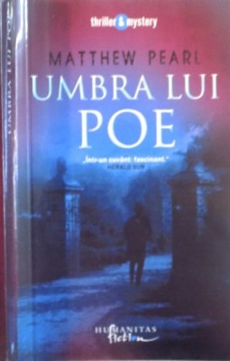 UMBRA LUI POE de MATTHEW PEARL, 2008 foto