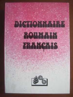 Dictionnaire Roumain-Francais foto